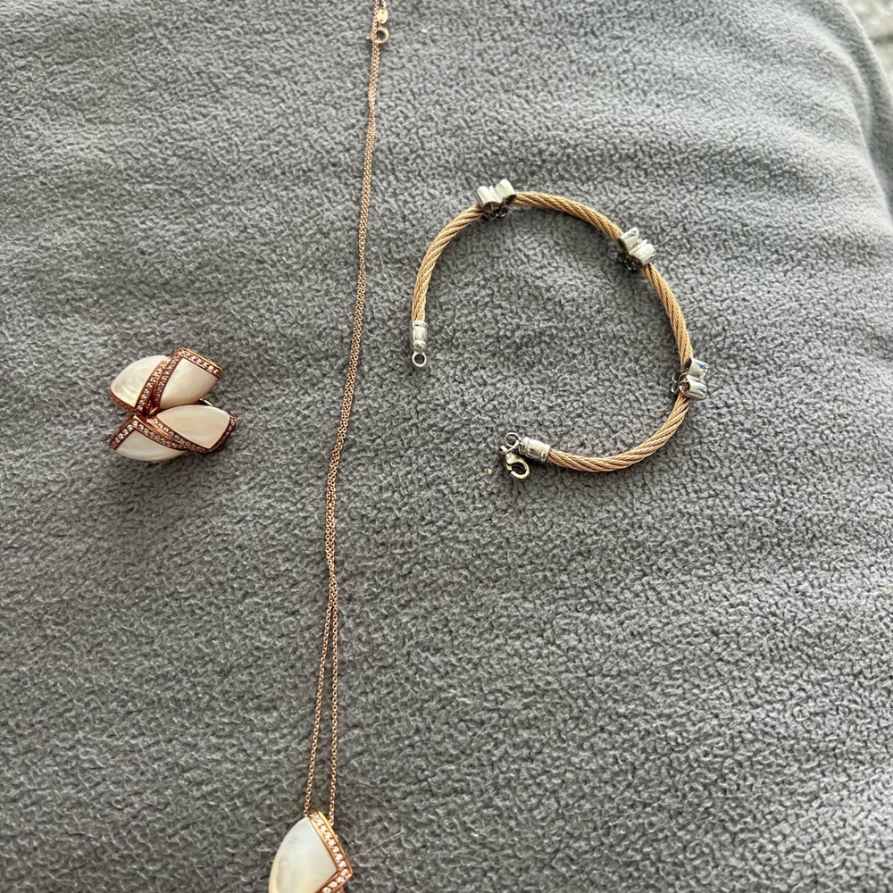 Rose gold Jewelry set